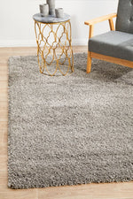 Alice Silver | Shaggy Rug | Rug Culture | Rugs Plus Online