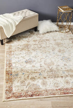 Tuskany Ivory Rust - Transitional Rug - RugsPlusOnline