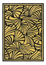 Florence Broadhurst Rug Japanese Fans Gold 039305