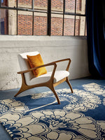 Florence Broadhurst Rug Japanese Floral Midnight 039708