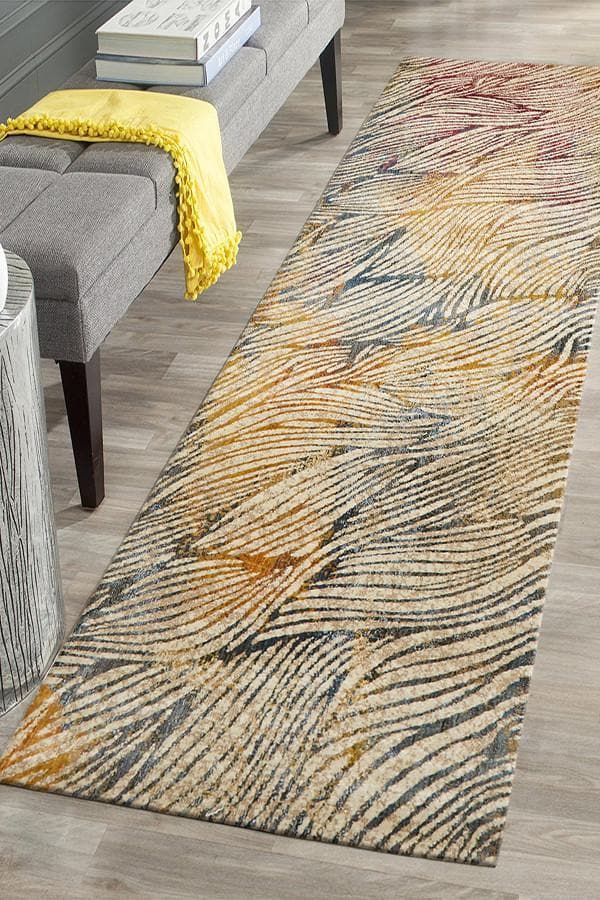 Dreamscape surface prism multi modern hall runner