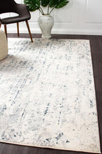 Kendra Farah Distressed Rug - White
