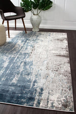 Kendra Roxana Distressed Rug - Blue