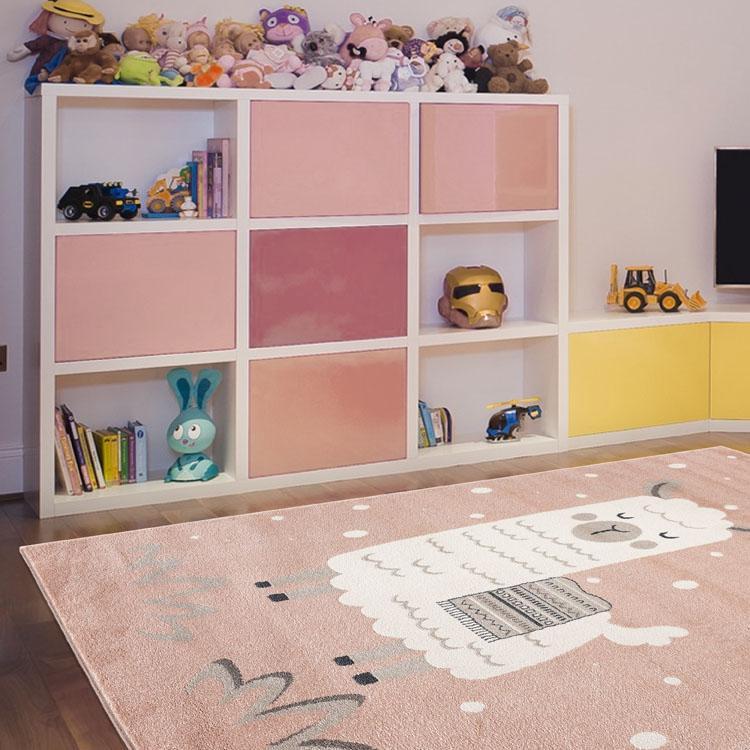 Kidszoo 2437 pink childrens rug