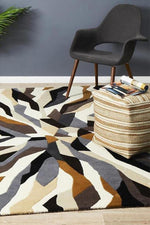 Matrix Pure Wool Rug - Fossil
