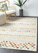 Oxford Mayfair Squares - Bone - Rug
