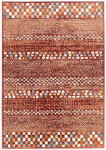 Oxford Mayfair Squares - Rust - Rug