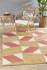 Parade Geometric - Coral - Rug