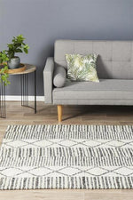 Skandinavian Woven Tribal - Grey - Rug