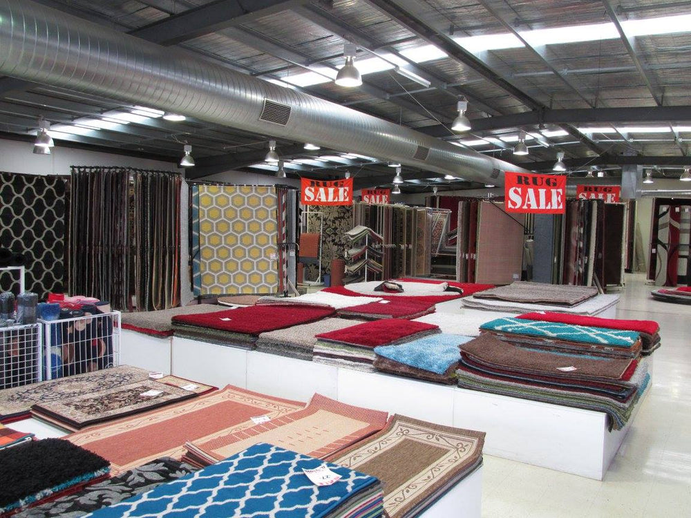 rugs plus store showroom sale displays 