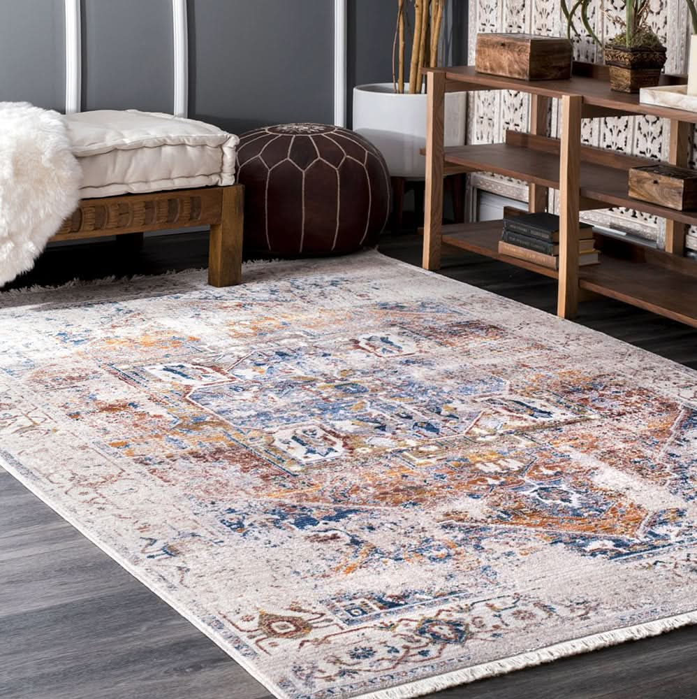 Heriz Ivory Rug