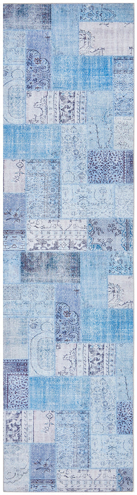 Illusions 121 Denim Runner Rug