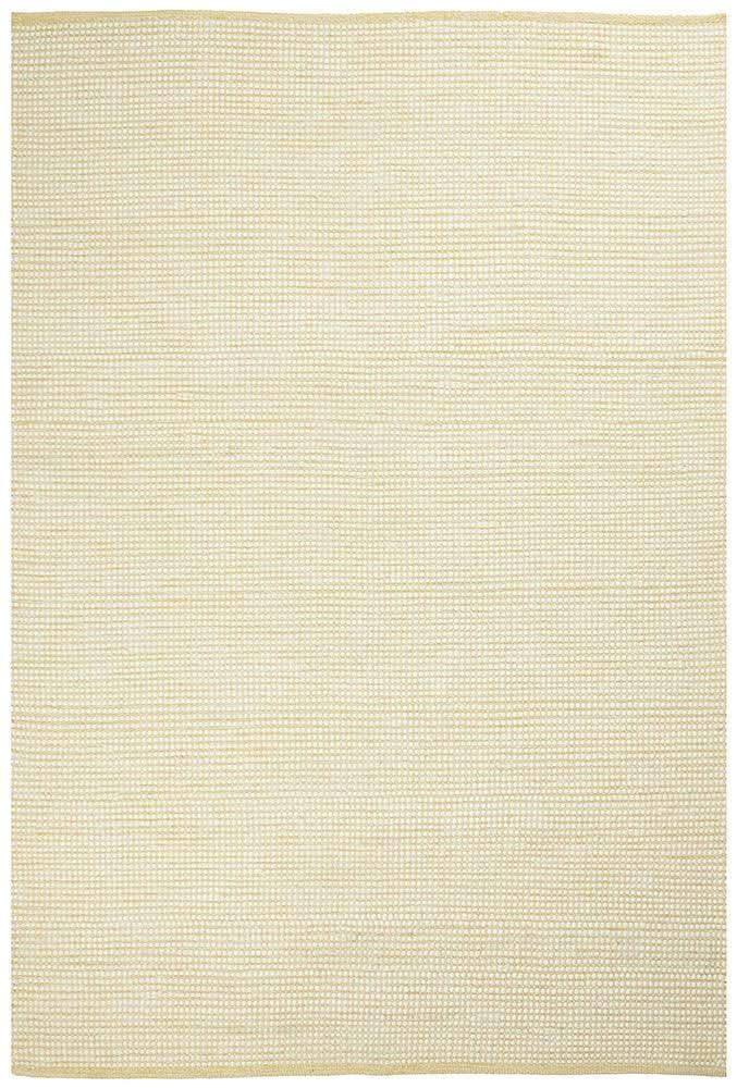 Loft Stunning Wool Yellow Rug