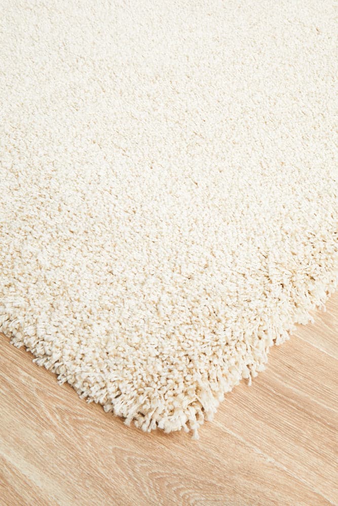 Alice Cream | Shaggy Rug | Rug Culture | Rugs Plus Online