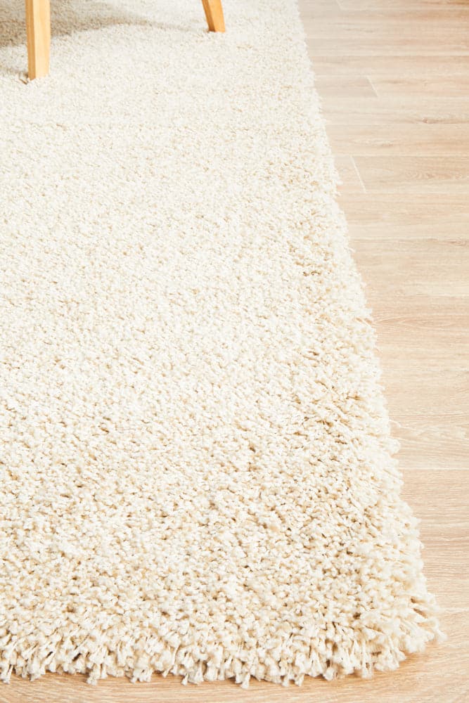 Alice Cream | Shaggy Rug | Rug Culture | Rugs Plus Online