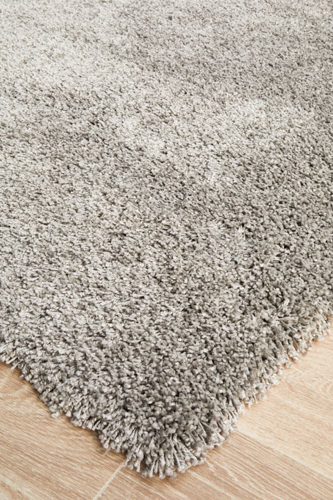 Alice Silver | Shaggy Rug | Rug Culture | Rugs Plus Online