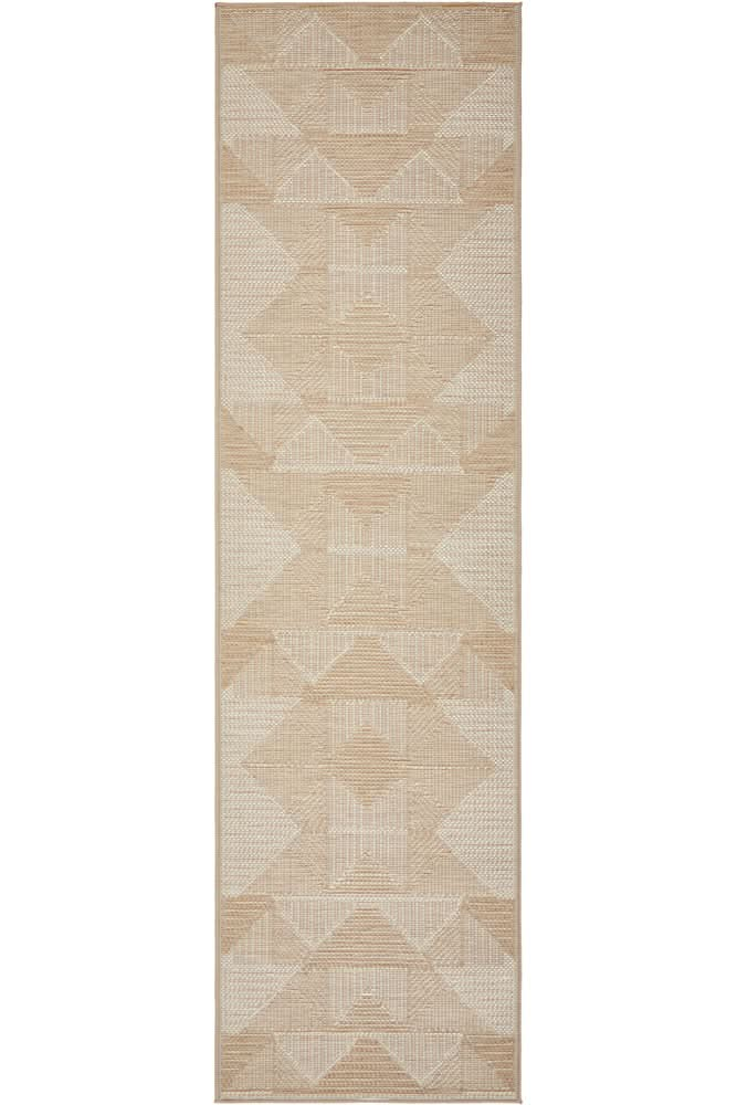 Patio Rico Natural Runner Rug