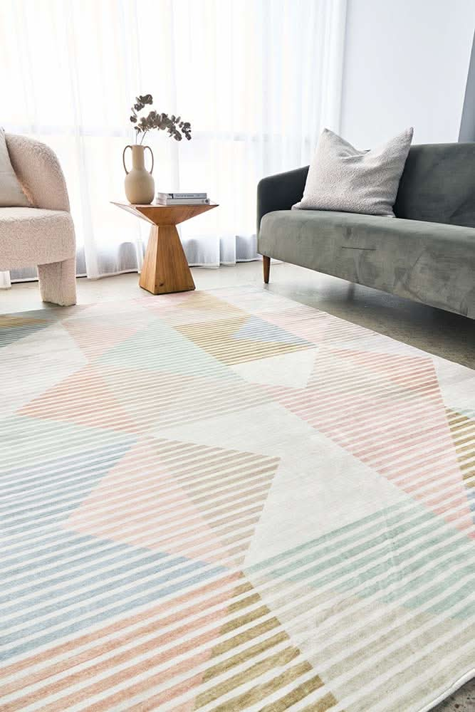 Revive Dali Pastel Washable Rug