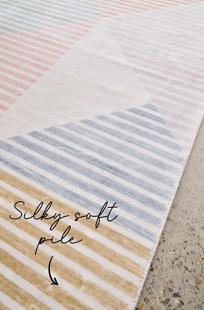 Revive Dali Pastel Washable Rug