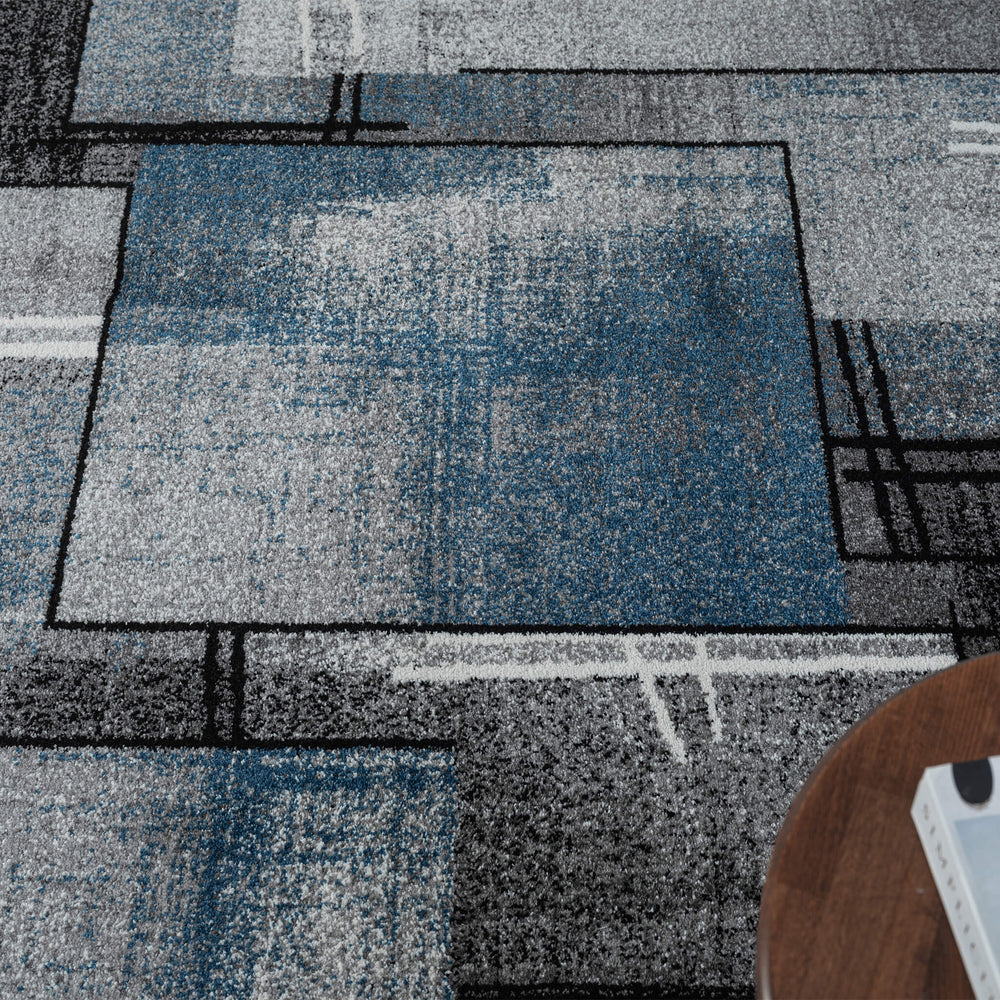 Slater 768 Blue | Modern Rug | Saray Rugs | Rugs Plus Online