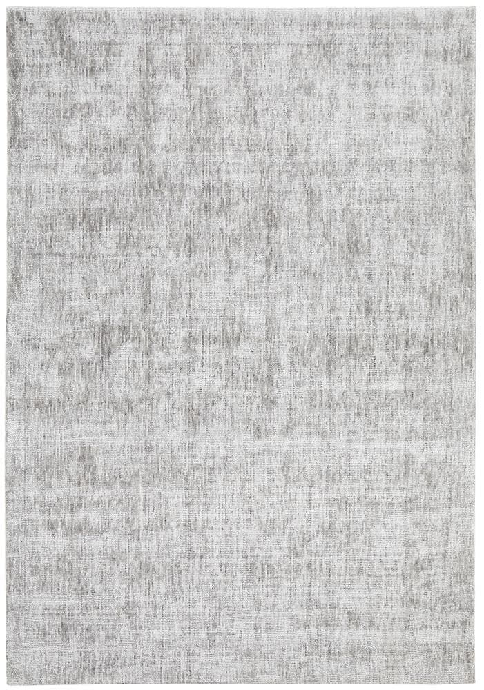 Azure Silver Contemporary Rug 