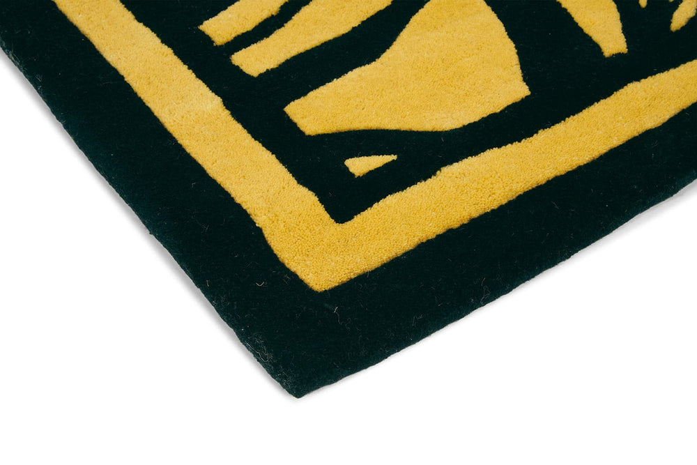 Florence Broadhurst Rug Japanese Fans Gold 039305