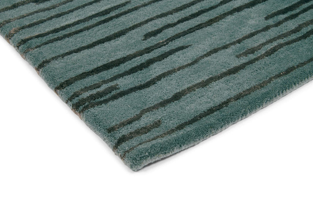 Florence Broadhurst Rug Slub Charcoal 039405