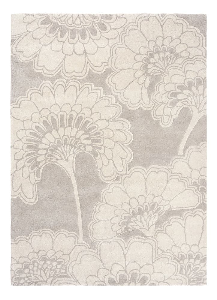 Florence Broadhurst Rug Japanese Floral Oyster 039701
