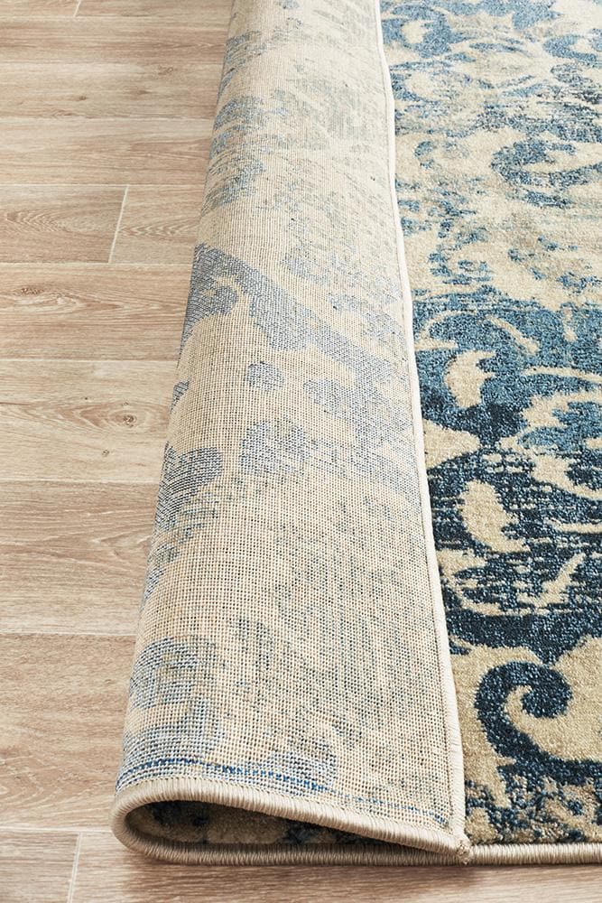 Calypso Gloria bone transitional style rug