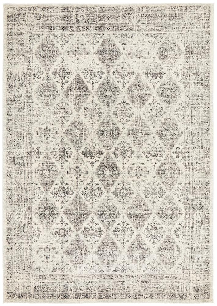 Century Lawrence grey tribal style rug