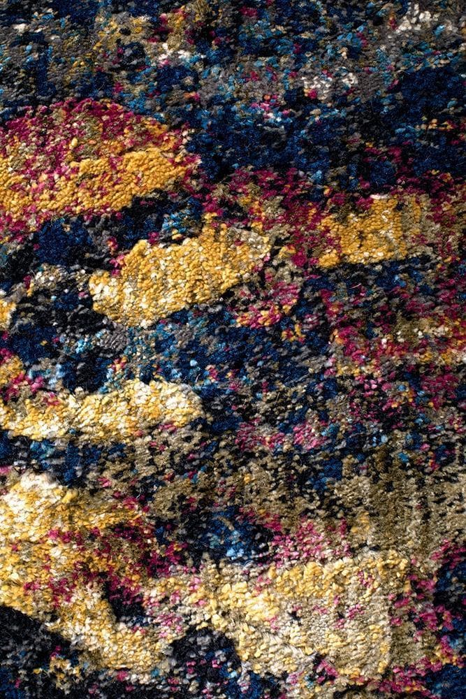 Dreamscape Splash - Midnight modern rug