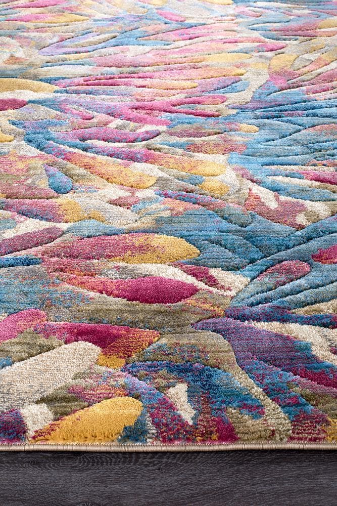 Dreamscape Memories - Tropical modern rug