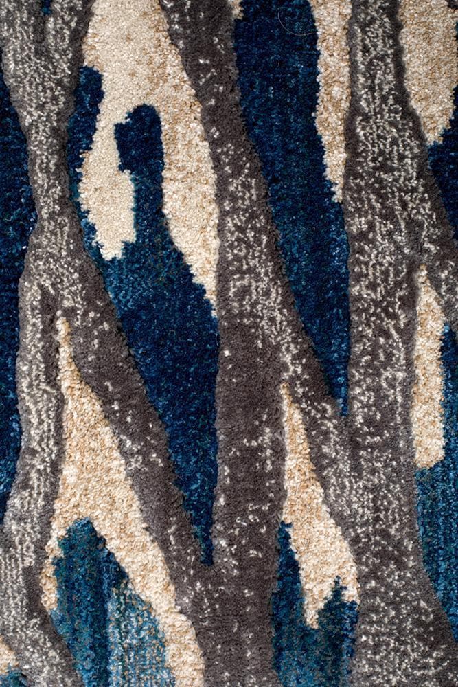  Dreamscape Ropes - Blue modern rug