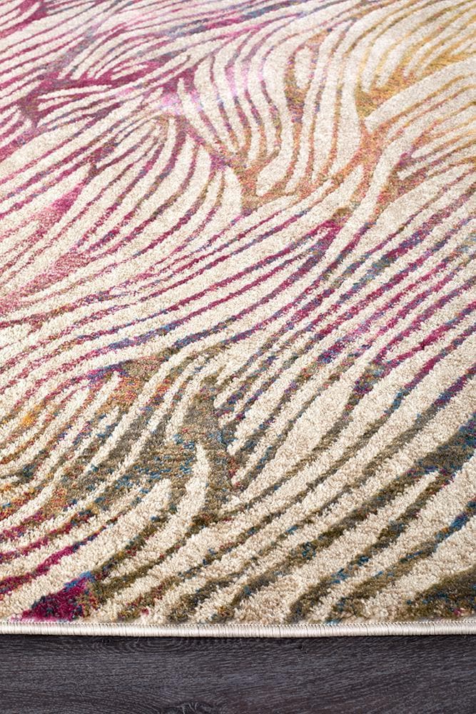 Dreamscape surface prism multi modern rug