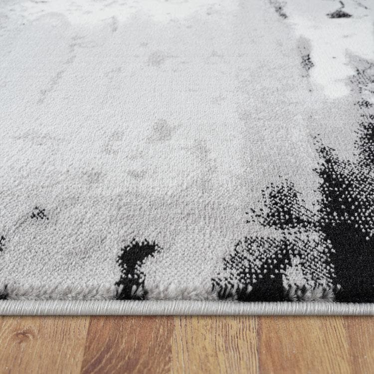 Desire 3444 grey modern designer heat-set polypropylene rug
