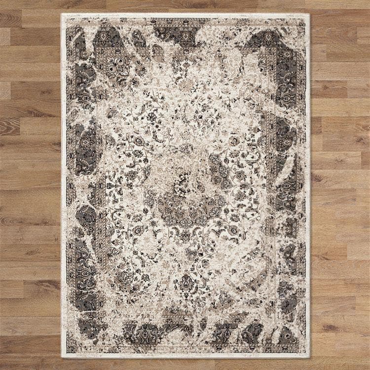 Dynasty 3463 cream traditional transitional rug 