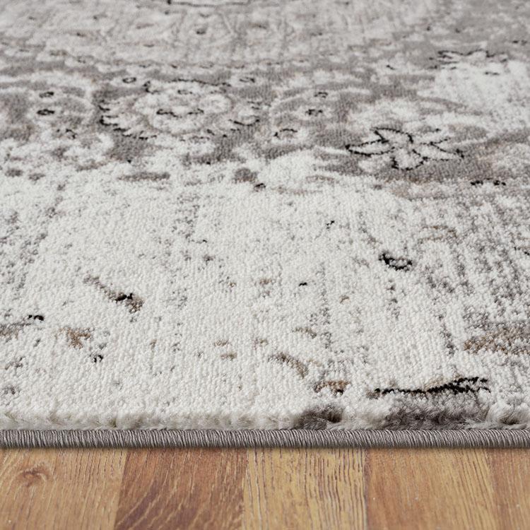 Dynasty 3464 grey traditional transitional rug
