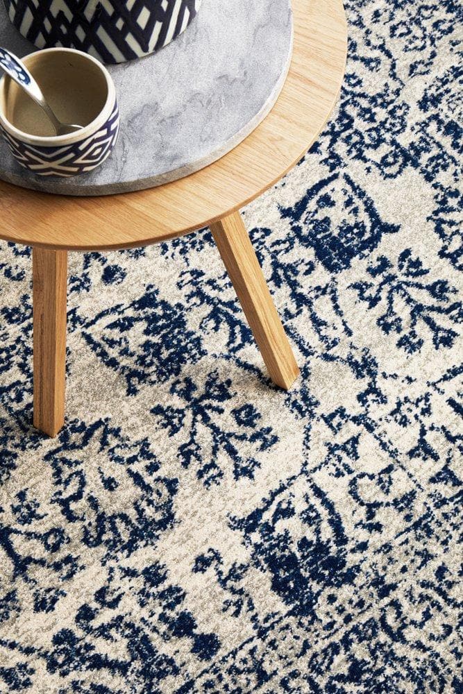 Transitional Frost - Blue - Rug