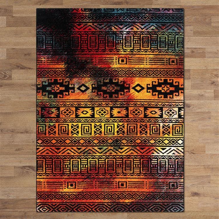 Galaxy 243 multi coloured modern rug