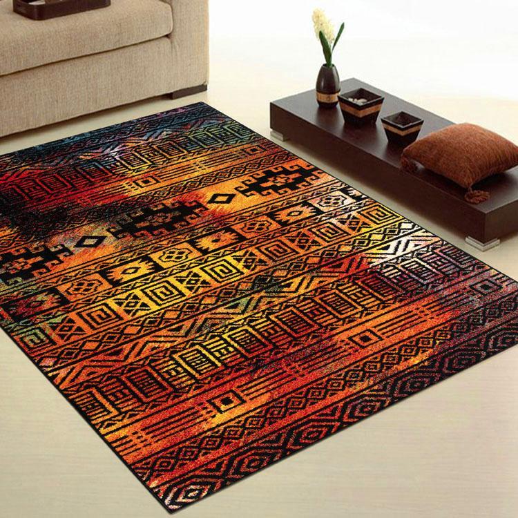 Galaxy 243 multi coloured modern rug