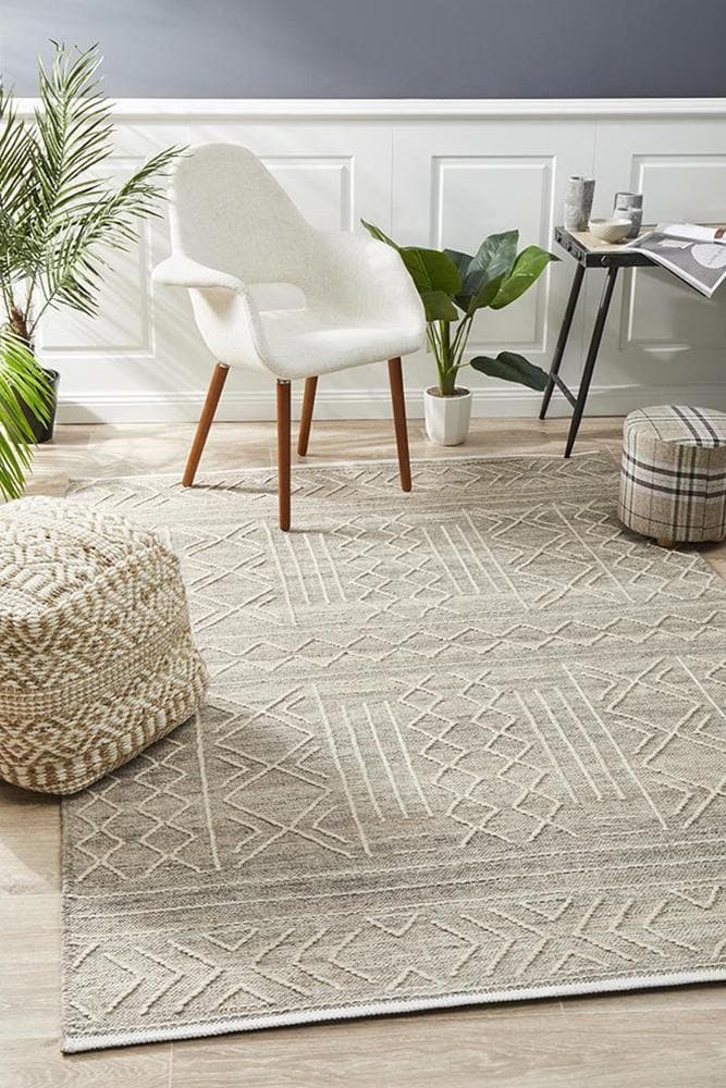 arya stitch woven natural rug styleshot