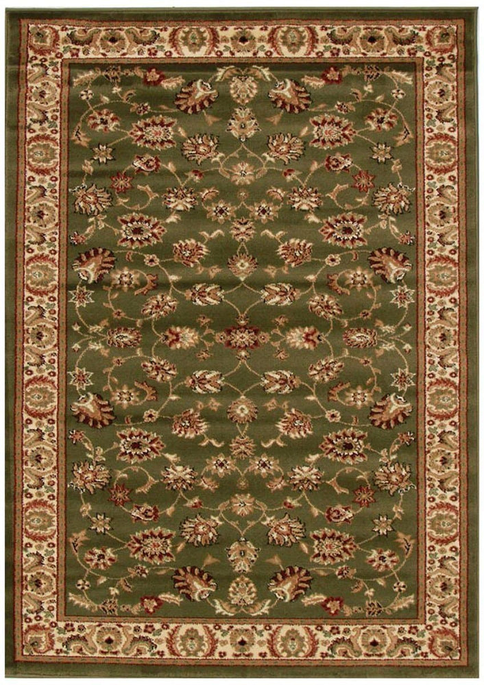 Istanbul Traditional Floral Green rug 