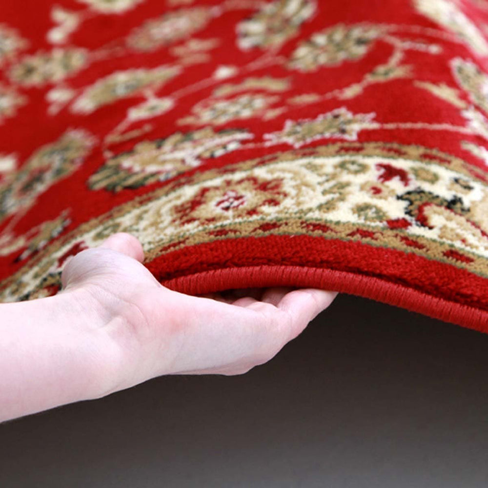 Istanbul traditional floral pattern red runner