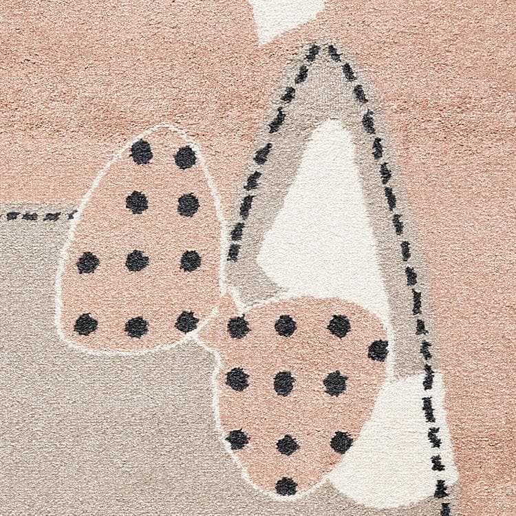 Kidszoo 1927 pink childrens rug