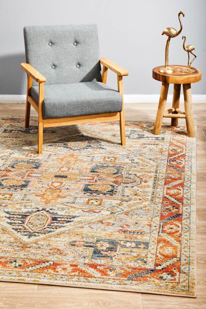 Legacy 850 Rust Transitional Rug - Rugs Plus Online