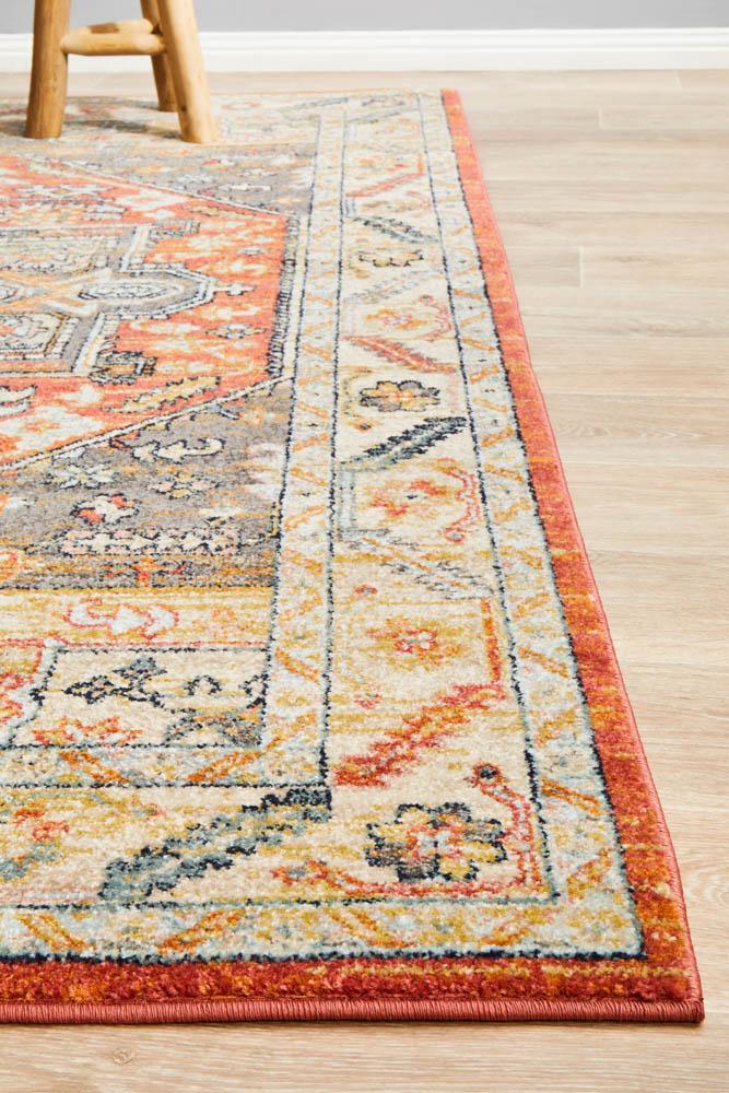 Legacy 850 Terracotta | Transitional Traditional | Rugs Plus Online.