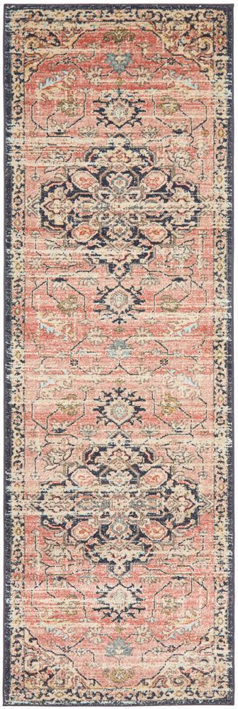 Legacy 851 Brick runner transitional traditional rug