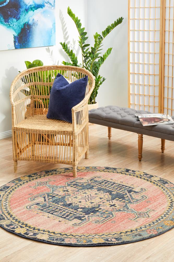 Legacy 852 Earth round transitional traditional rug