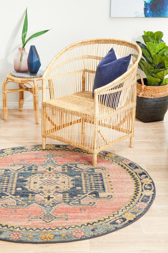 Legacy 852 Earth round transitional traditional rug