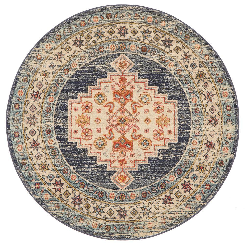 Legacy 855 ecru round transitional traditional rug